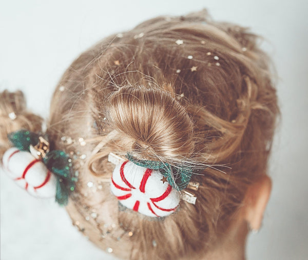 {Peppermint} bows