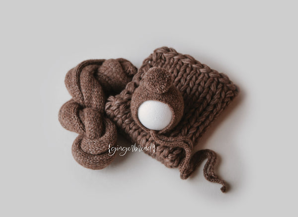 {GINGERBREAD} Detachable Pom set