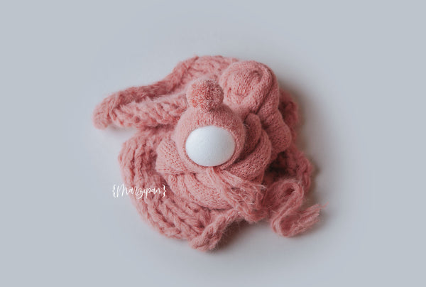 Whispy set Detachable Pom {MARZIPAN} 0227