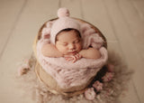 Whispy set Detachable Pom {BABY PINK}