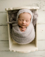 Whispy set Deco bonnet {DUSTY LILAC} 0110