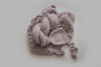Whispy set Deco bonnet {DUSTY LILAC} 0110