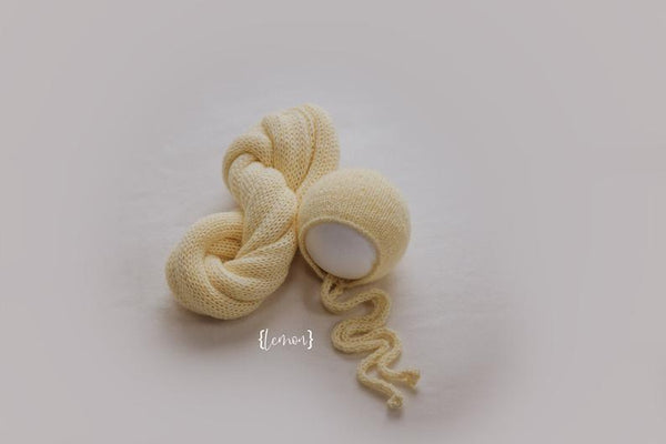 {LIGHT YELLOW} cotton wrap set