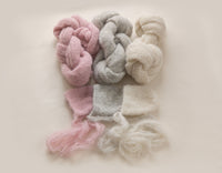 {MOUSE GREY} brushed wrap set 0210