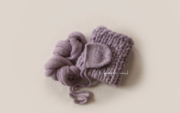 {LILAC PURPLE} brushed set 0015